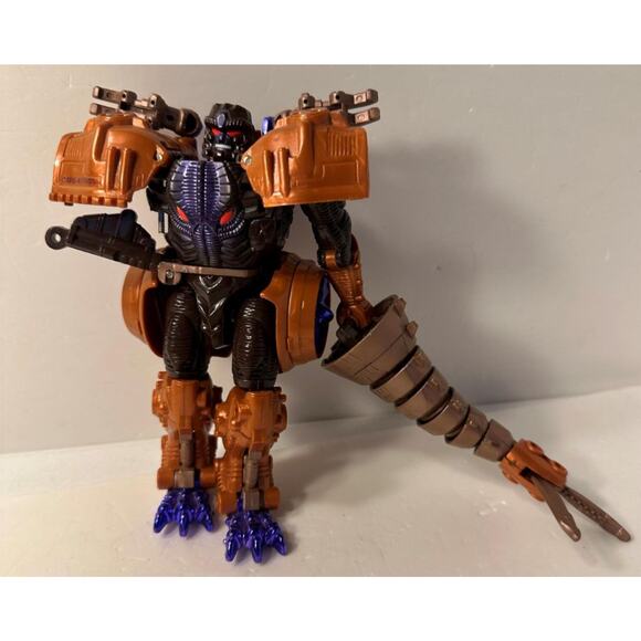 TRANSFORMERS WFC KINGDOM MEGATRON T REX beast wars mega rare!!! EUR 89